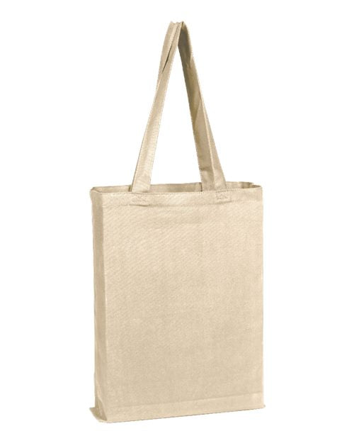 Q-Tees Canvas Gusset Promotional Tote Q800GS
