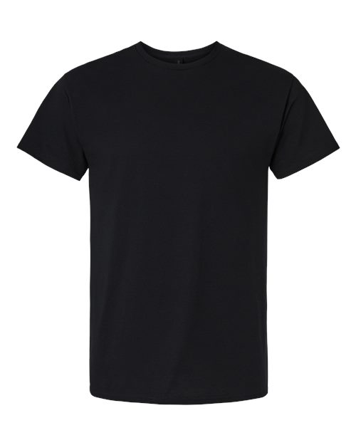 Gildan Unisex Light Cotton T-Shirt 3000 - Black