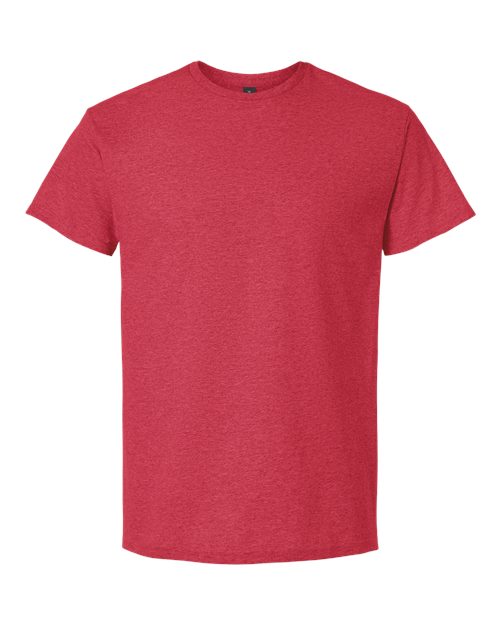 Gildan Unisex Light Cotton T-Shirt 3000 - Heather Red