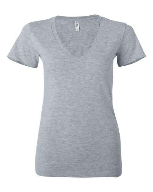 BELLA + CANVAS Women’s Jersey Deep V-Neck Tee 6035