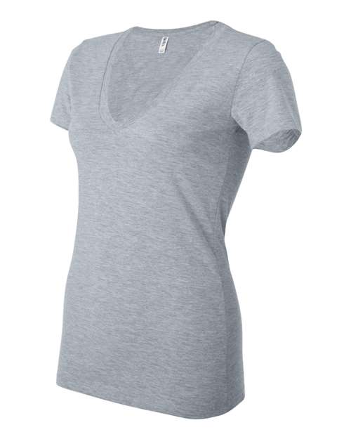 BELLA + CANVAS Women’s Jersey Deep V-Neck Tee 6035