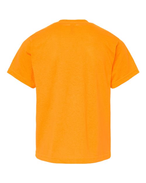 M&O Youth Gold Soft Touch T-Shirt 4850 - Safety Orange