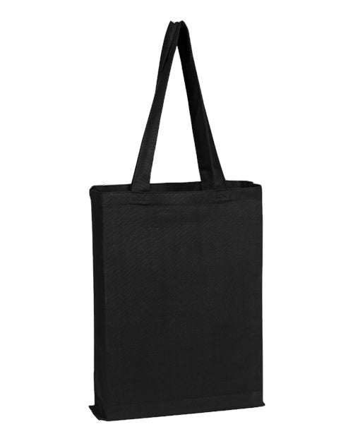 Q-Tees Canvas Gusset Promotional Tote Q800GS